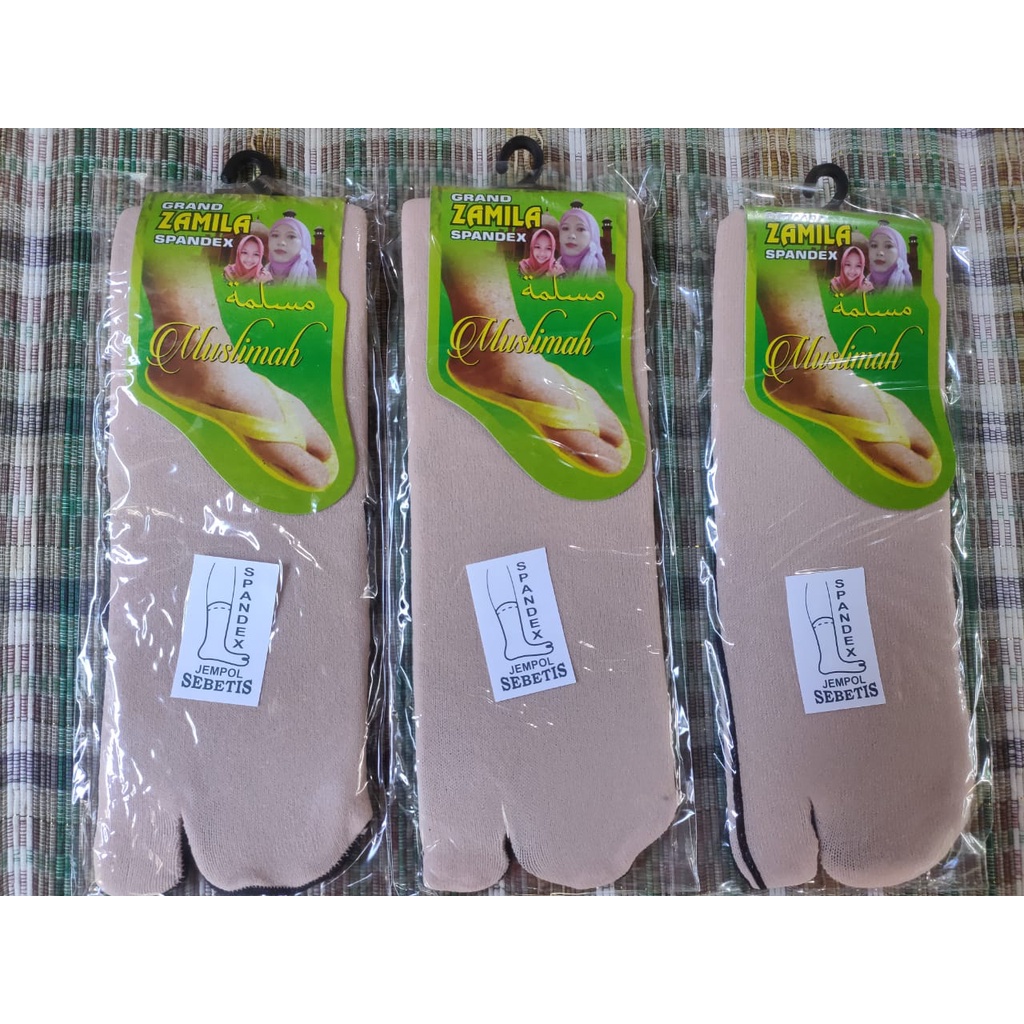 Kaos Kaki Jempol Muslimah / Kaos Kaki Jempol / Kaos Kaki Muslimah / Kaos Kaki Wanita