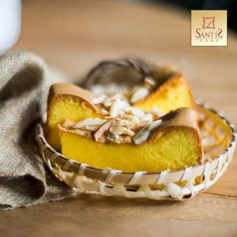 

spiku almon 24cm santi's cake khas sby