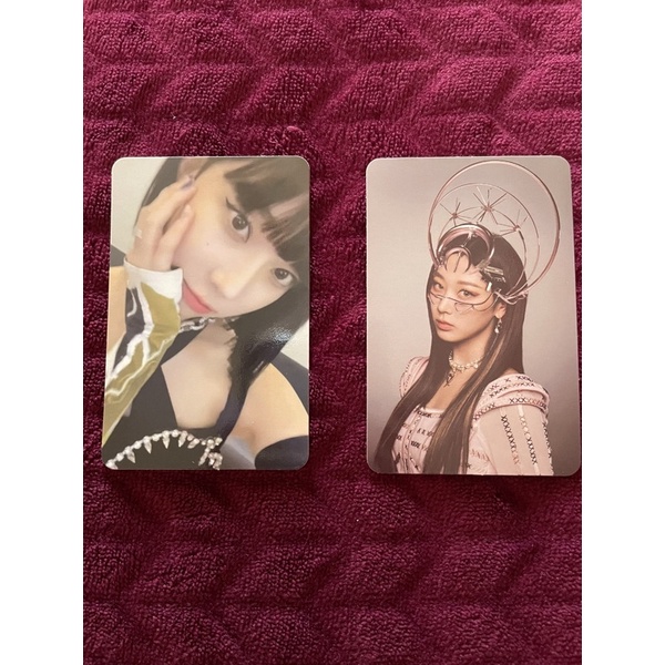 AESPA SAVAGE ALBUM WINTER GISELLE PHOTOCARD PC AR CLIP