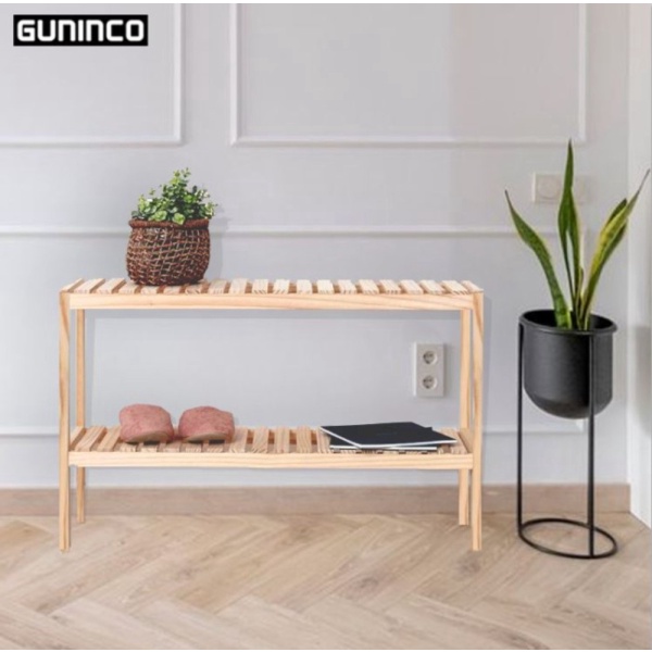 Dijual RAK KAYU  RAK SERBAGUNA  RAK KAYU 2 SUSUN SERBAGUNA MULTIFUNGSI - RAK SUSUN 2 50 Berkualitas