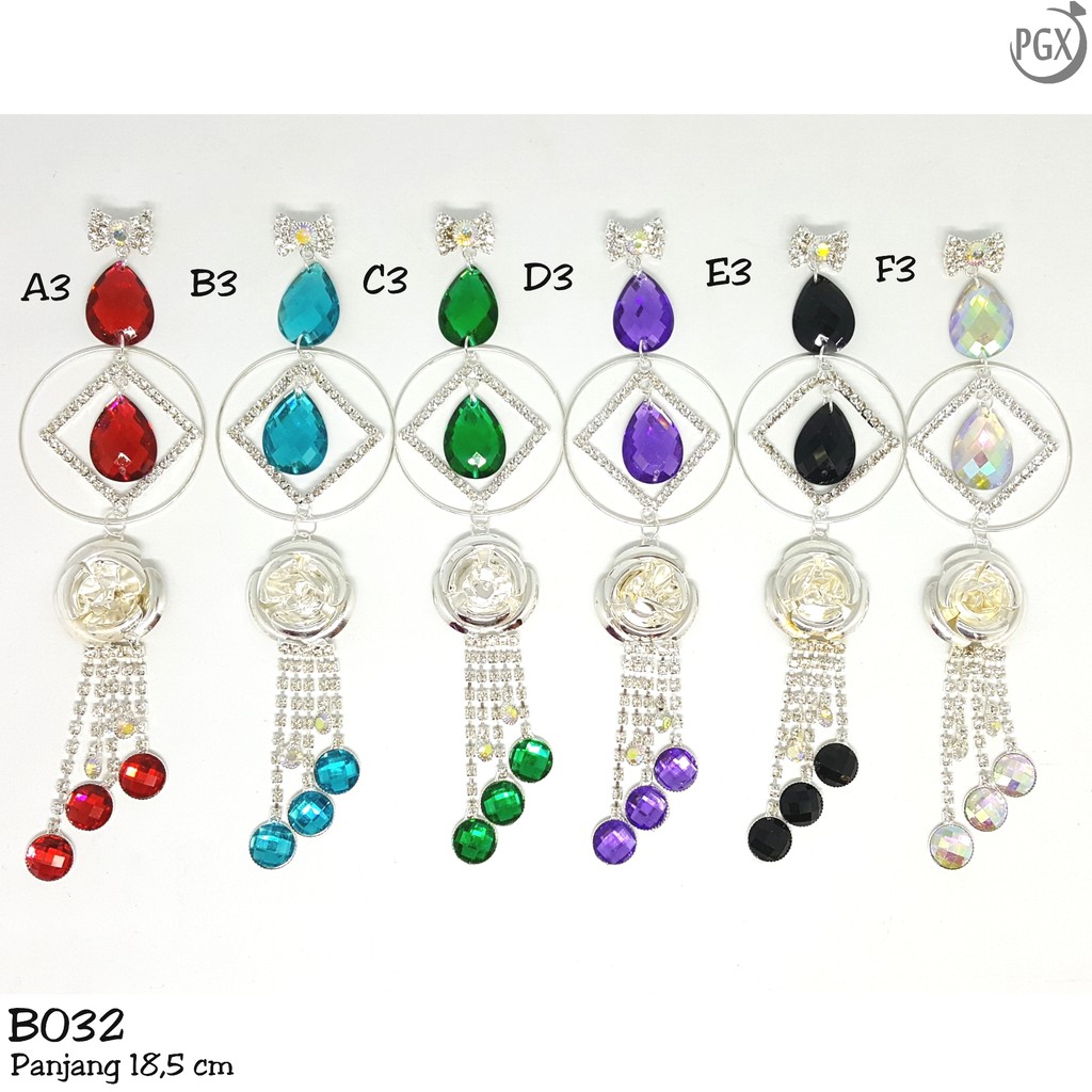 PGX Bross Hijab Bros Dagu Juntai Panjang Aksesoris Jilbab - B032
