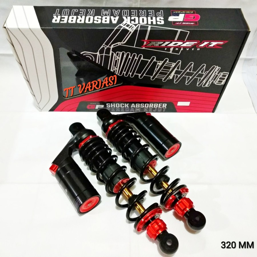 Shockbreaker RIDE IT GP PREMIUM DOUBLE CLICK SERIES 320MM BLACK ORANGE