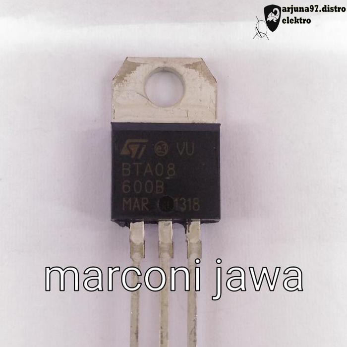 Bta08-600 Triac 8A 600V Marcojiw99 Buru Order