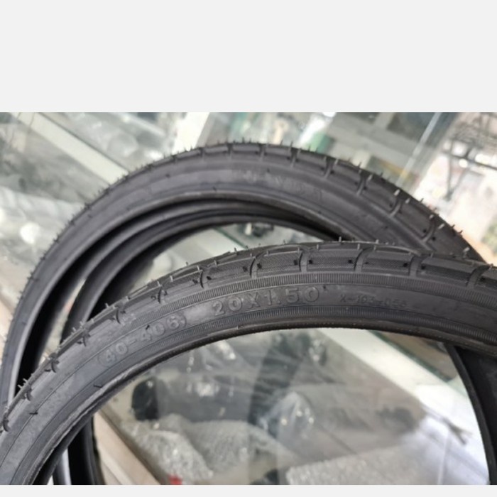 Ban luar Tire merk Kenda size 20x1.50 nylon wire 406.20 sepeda lipat