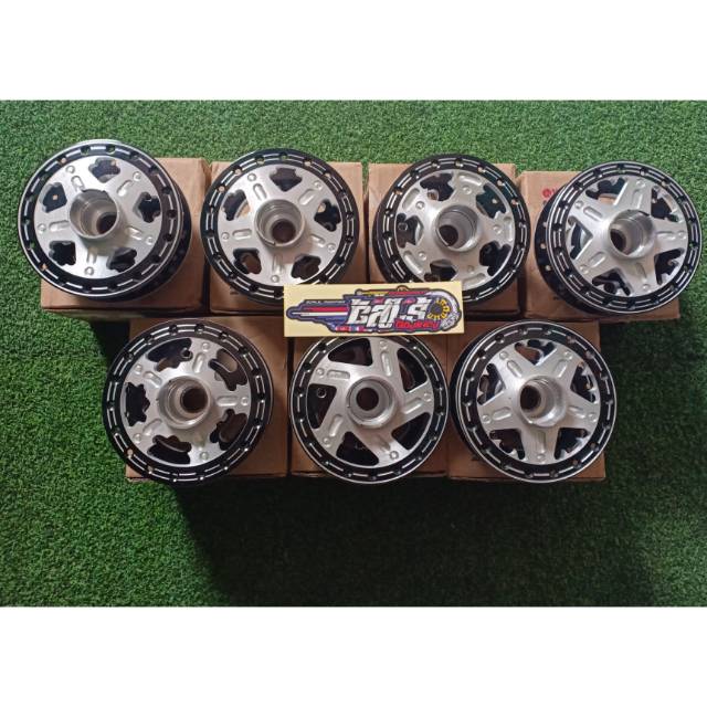 tromol depan mio bahan new bubut coak cnc untuk tromol depan ninja r dan rr