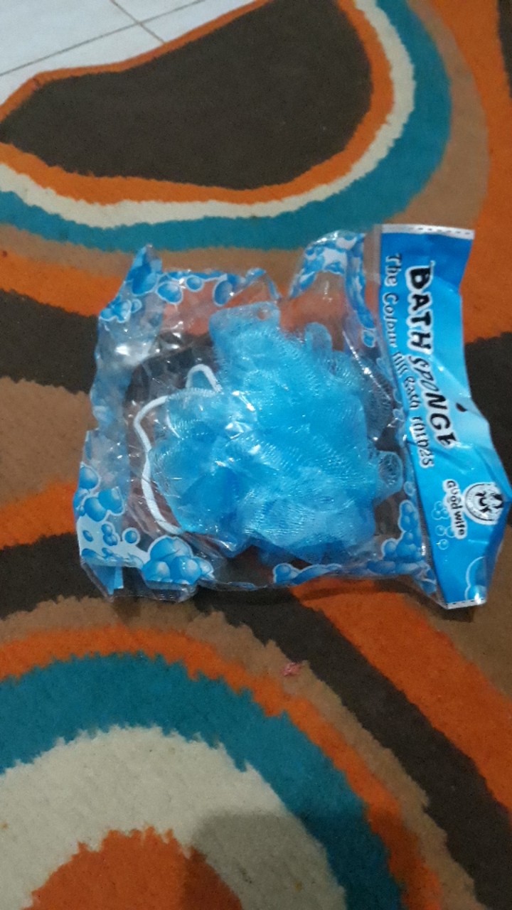 Spons Mandi / Spon / Alat Mandi // Spon Mandi Kemasan Plastik Pilih Warna