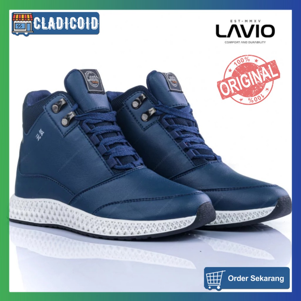 Sepatu Sneakers Outdoor Running Pria Lavio Euro Original Bahan Premium Nyaman dan Anti Slip