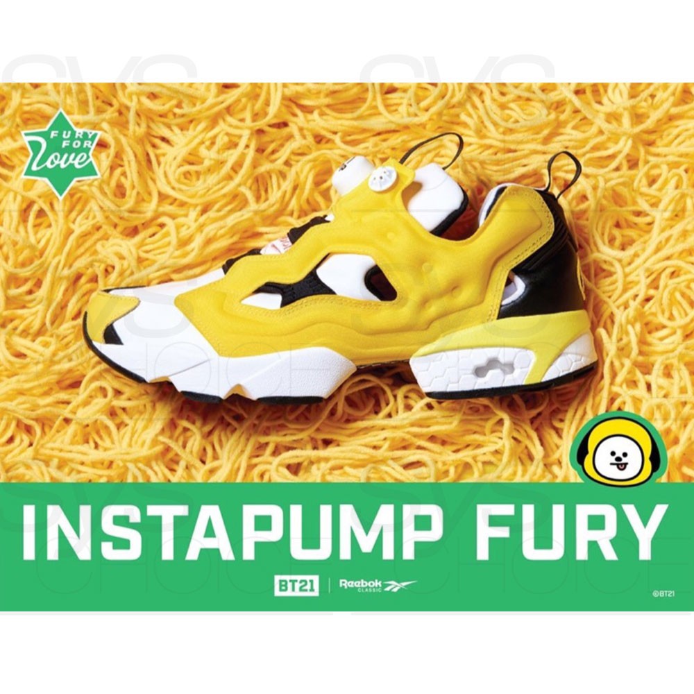 bt21 reebok instapump fury