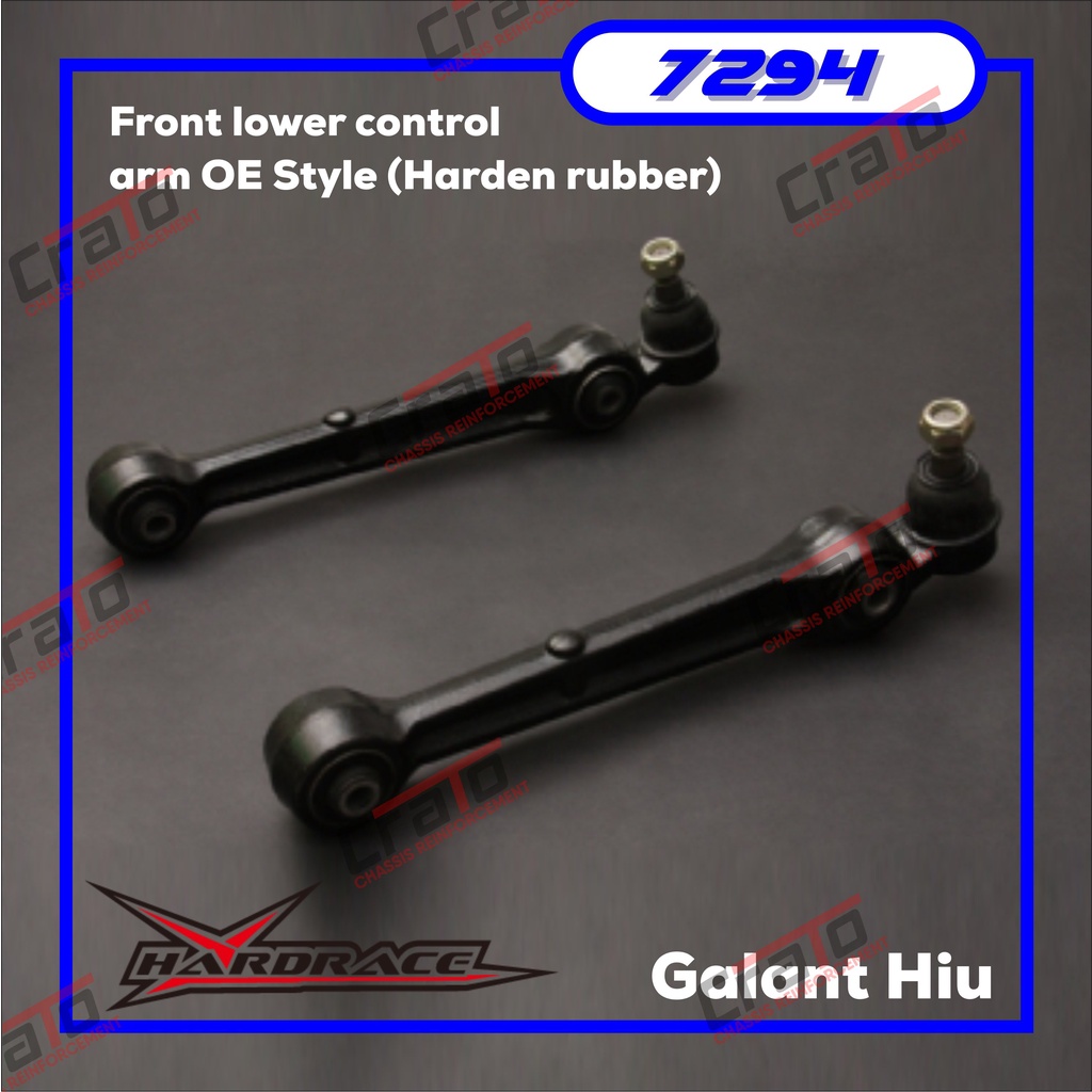 Aksesoris Stabiliser Hardrace - 7294 - Front lower control arm OE Style (Harden rubber) - Galant Hiu