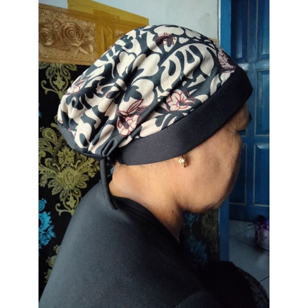 ciput // kerudung jadul// hijab emak motyf random