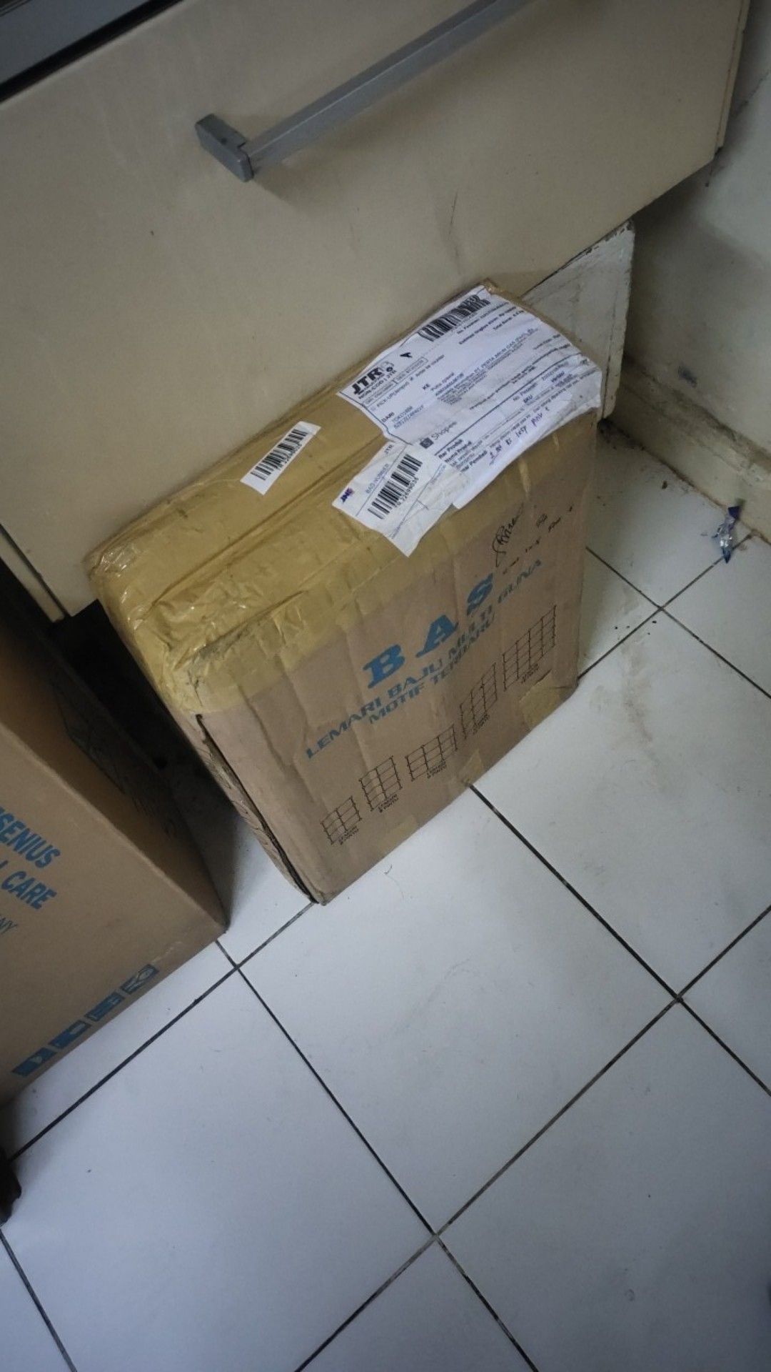 Rak Sepatu Plastik Rak Susun Serbaguna 5 Susun/pintu