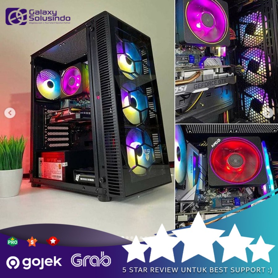 PC RAKITAN COMPUTER9 GAMING DESAIN SPEC SULTAN No.9