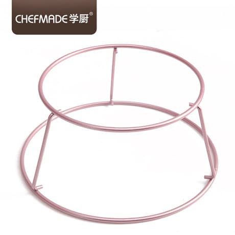 Chefmade Pink chiffon round cooling rack /rak pendingin kue