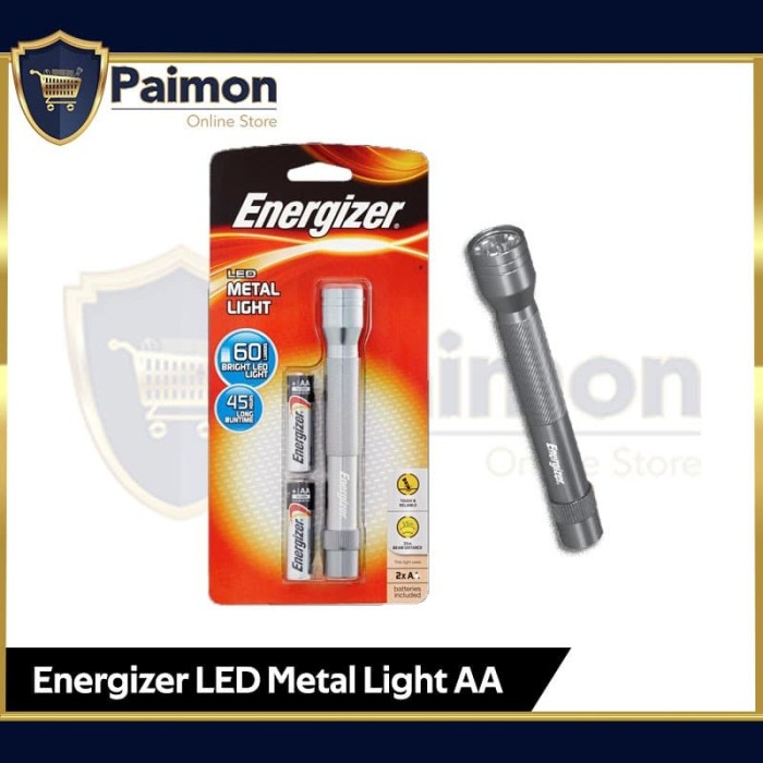 Senter Led Metal Energizer Termurah