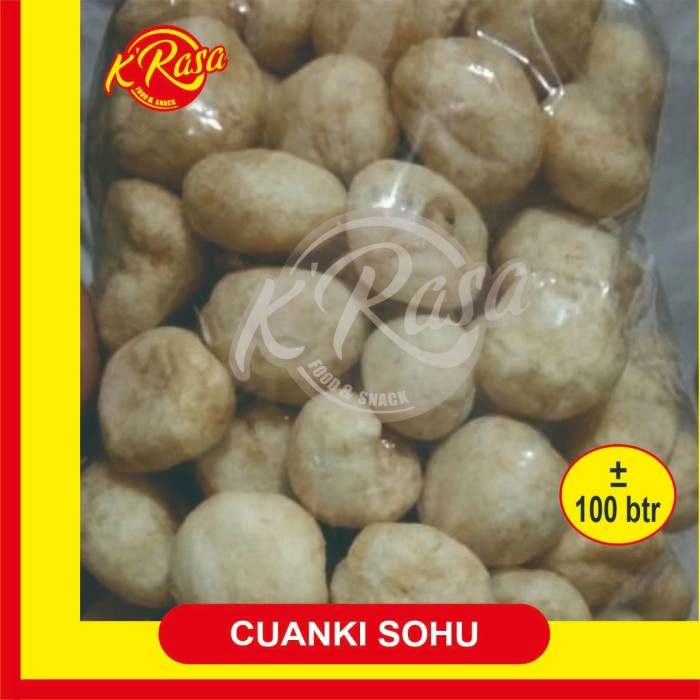 

PROMO cuanki sohu khas garut -+100 btr enak,renyah cocok baso aci,seblak dll