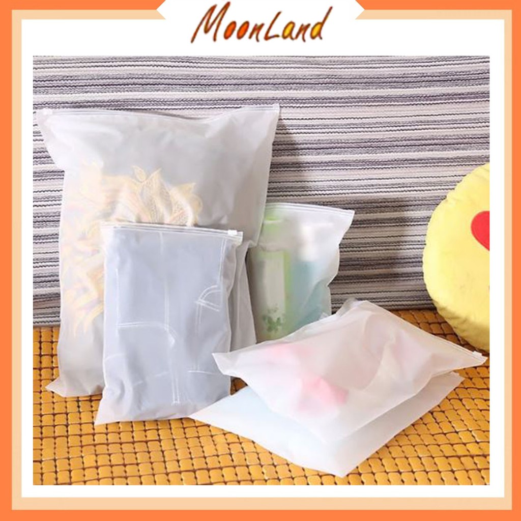 MoonLand 385 COD travel organizer /Plastik Zip Lock/ Tas Laundry Penyimpanan/organizer bag/penyimpan