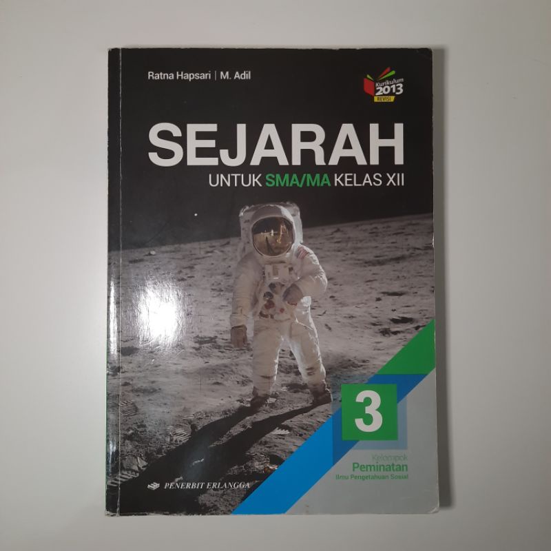 Buku Sejarah SMA Kelas 12 Erlangga