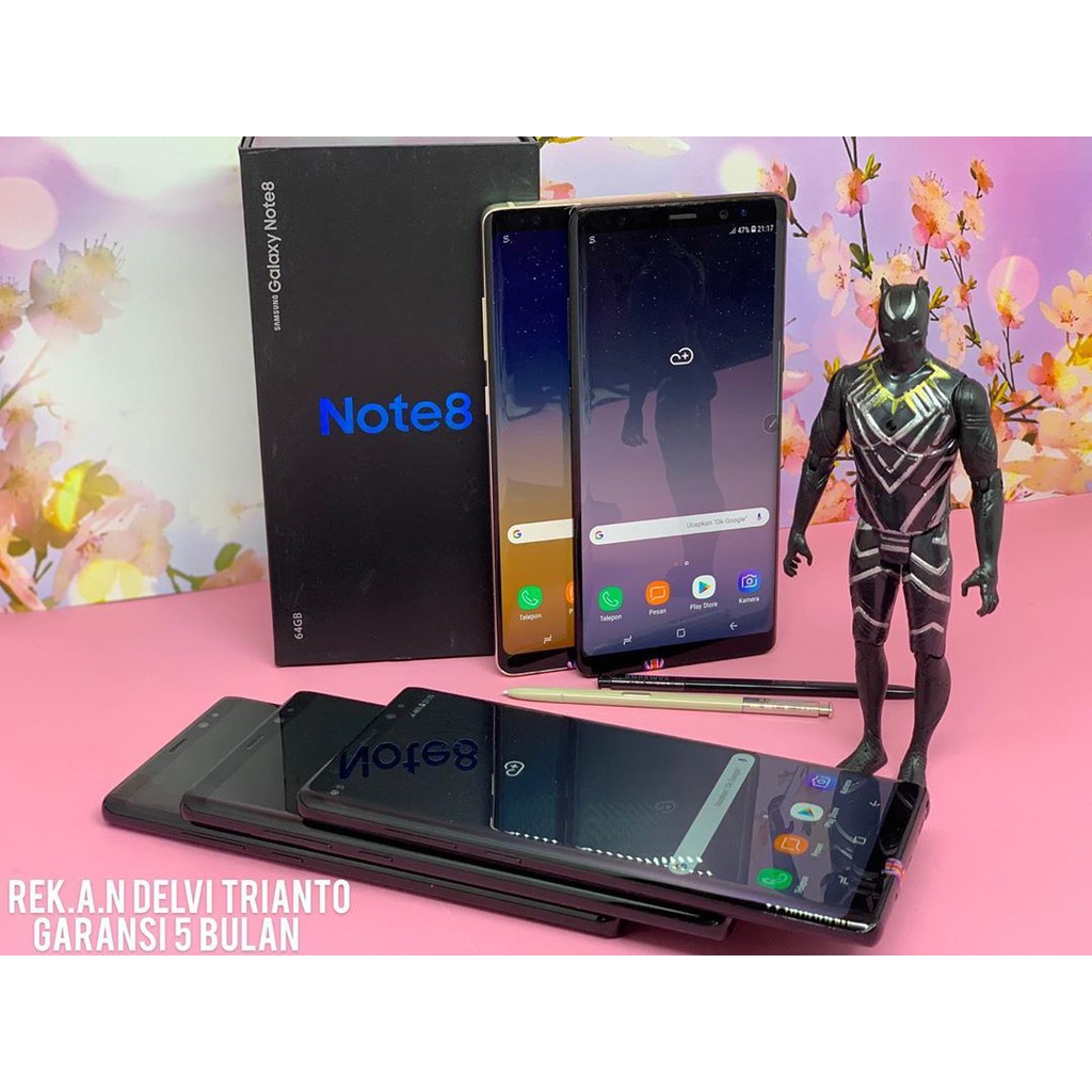 Samsung Galaxy Note 8 Duos Seken Original Mulus Fulset Garansi 5 Bulan Shopee Indonesia