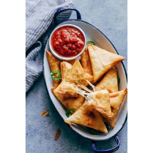 

Samosa Cheese Mozzarella