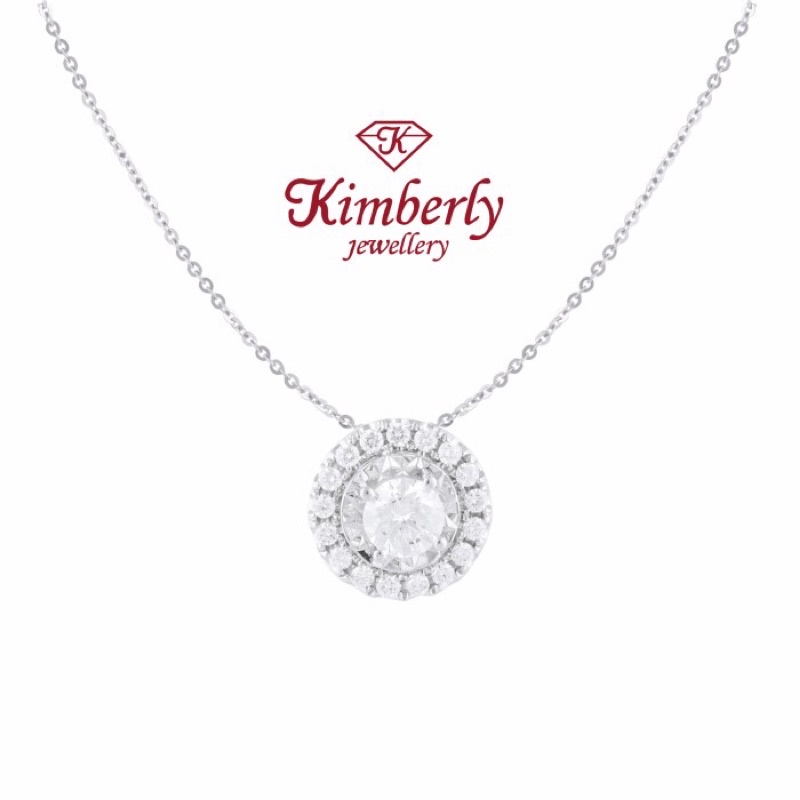 Liontin Berlian GIA Sertifikat KPD654968 - Kimberly Jewellery