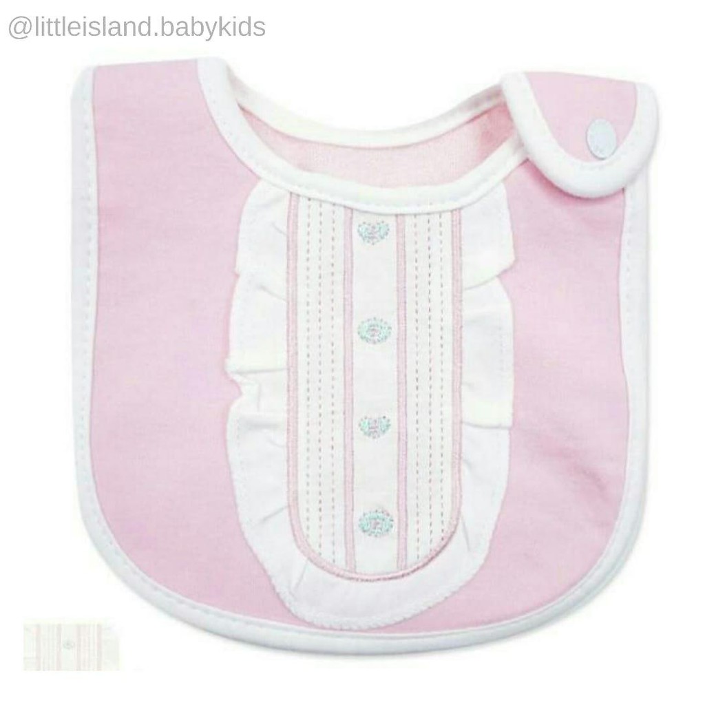 LIN073 Baby Bib/ Slabber/ Clemek Bayi Cotton Blends Premium