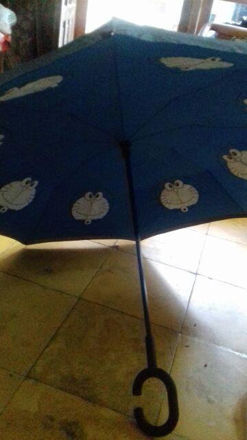 Payung Mobil / Payung Terbalik / Reversed Umbrella / Payung Gagang C / Payung Polos / Payung