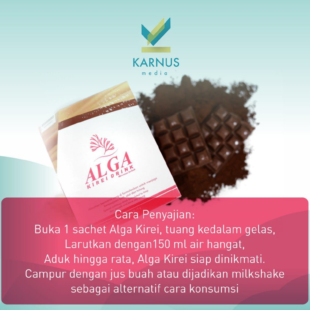 ALGA KIREI DRINK Suplemen Kesehatan dan Kecantikan