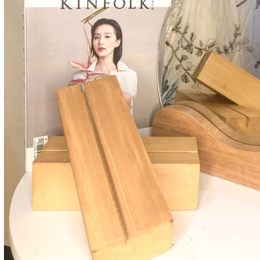 tatakan kayu / wood stand