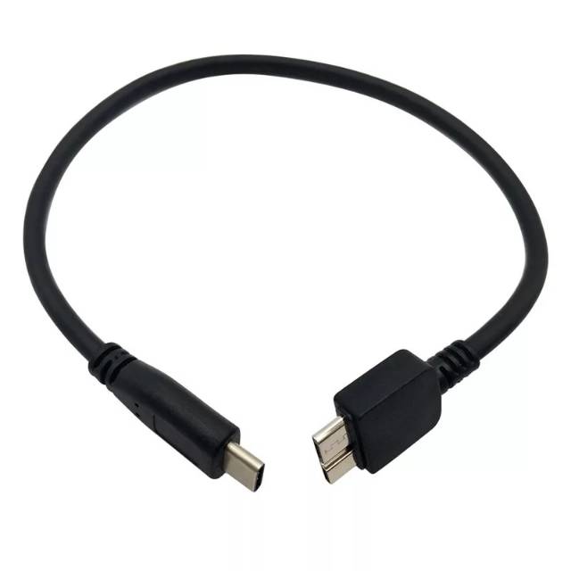 KABEL TYPE C TO MICRO B 17CM HITAM