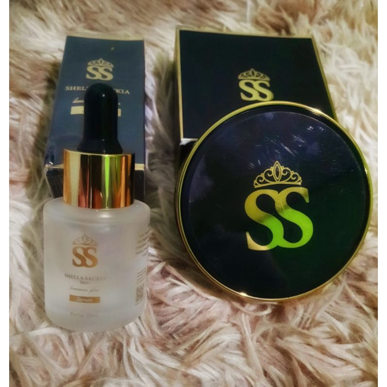 Cushion dan Serum  SS Skin Original Shellasaukia