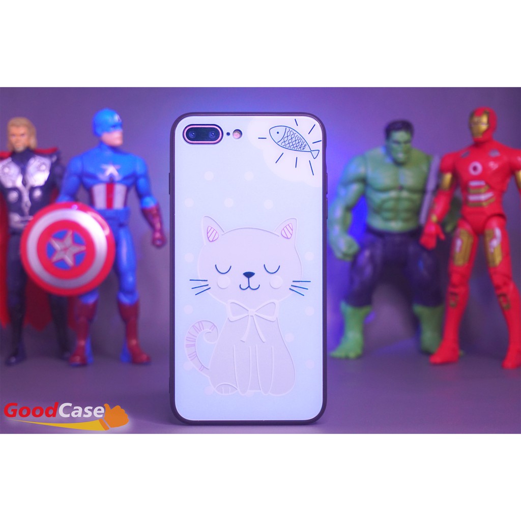 GoodCase - Hardcase Glass Ultraviolet Glow In The Dark Case Vivo Z1 Pro/ Z5X