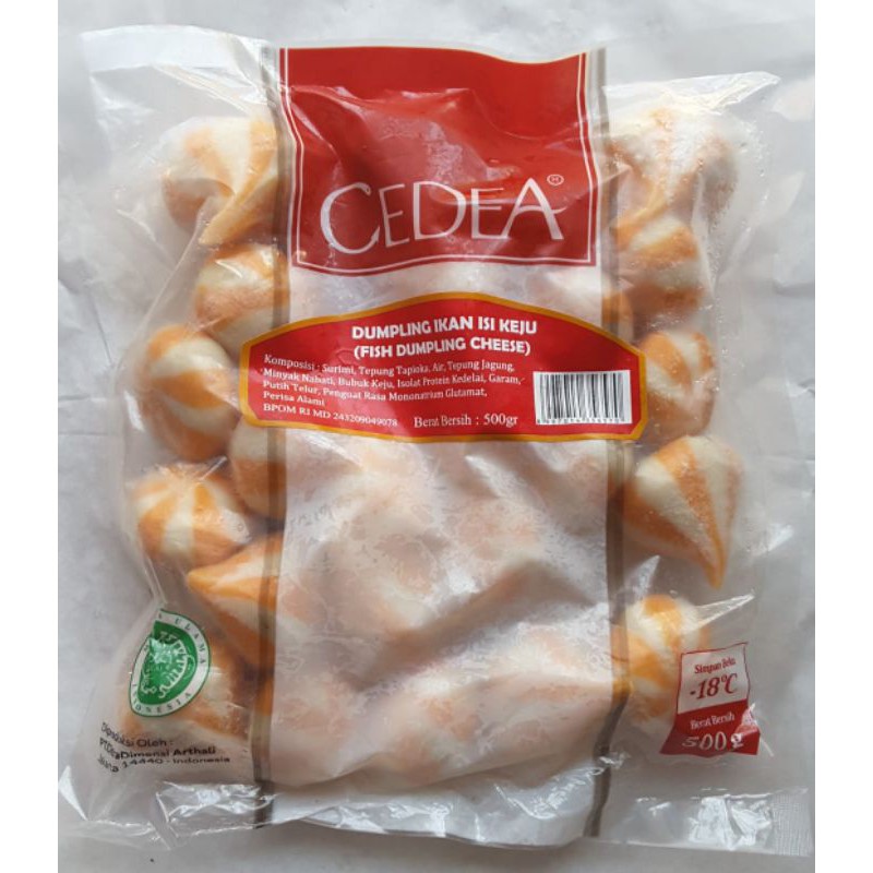 

cedea dumpling ikan isi keju