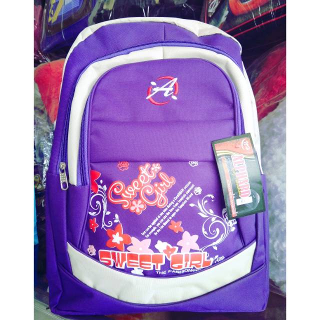 Tas sekolah + mantel Alphard Sweet girl