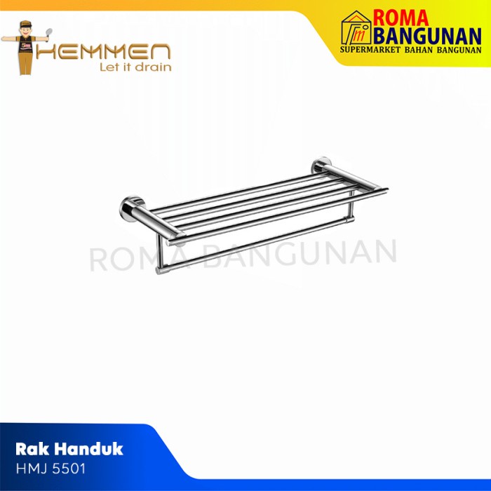 Hemmen Rak Handuk / Towel Rack HMJ 5501