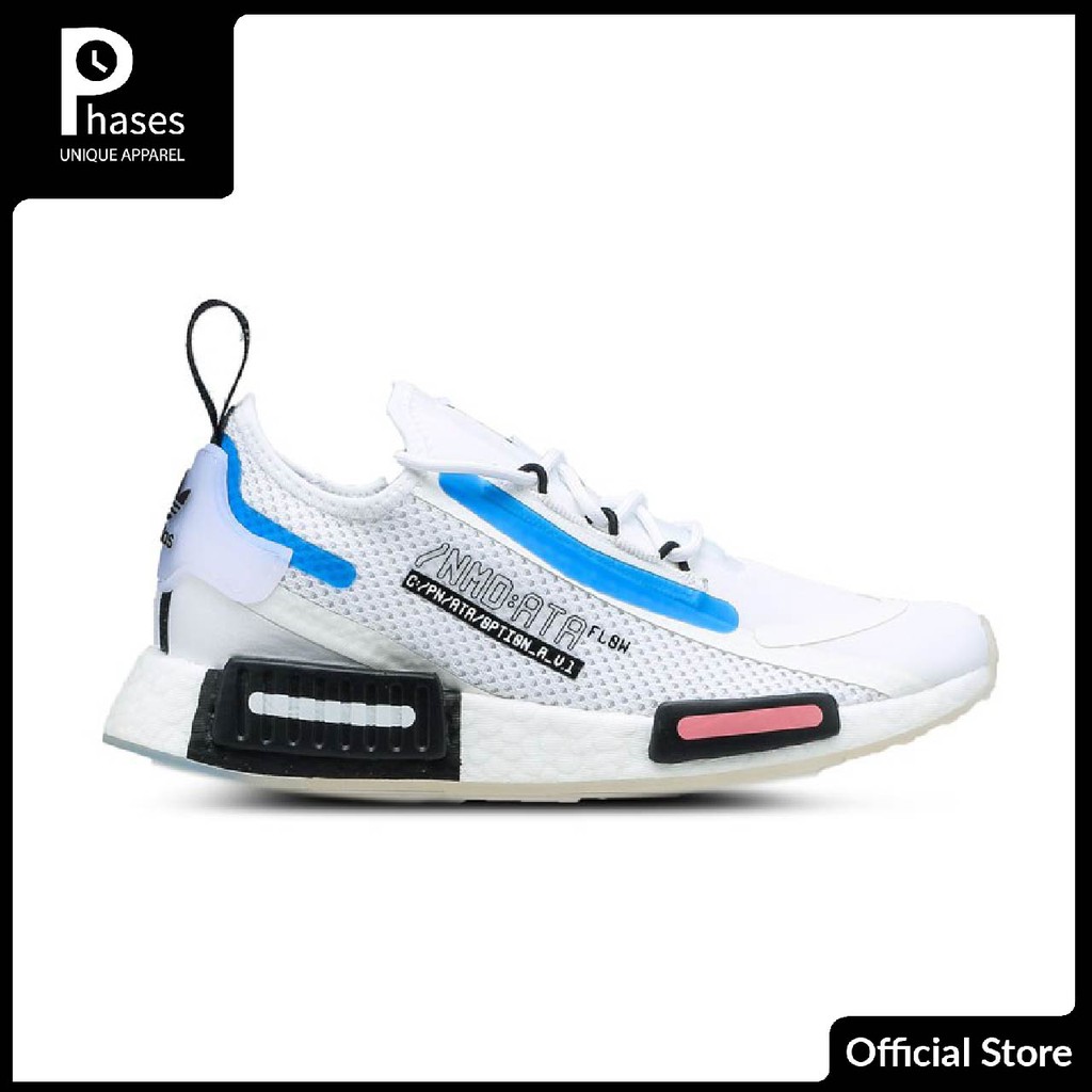 Adidas NMD R1 Spectoo White Blue Original