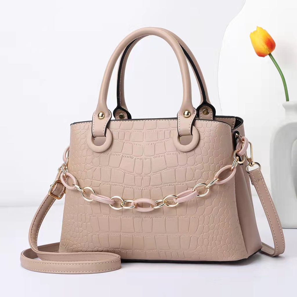 9133 TAS WANITA IMPORT SLEMPANG HANDBAG [1KG 2PC] PERFECT CORNER