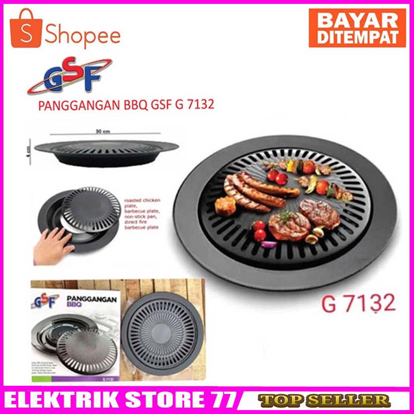 Alat Panggangan BBQ GSF G 7132 Anti Lengket