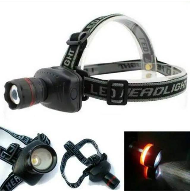 Diskon cod original SENTER KEPALA / High Power Zoom Headlamp