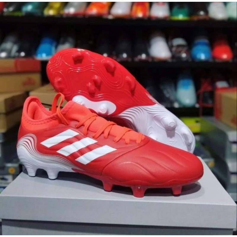 SEPATU BOLA ADIDAS COPA SENSE 3 FG RED