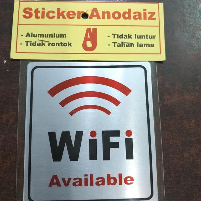 

STICKER WIFI AVAILABLE EXCLUSIVE