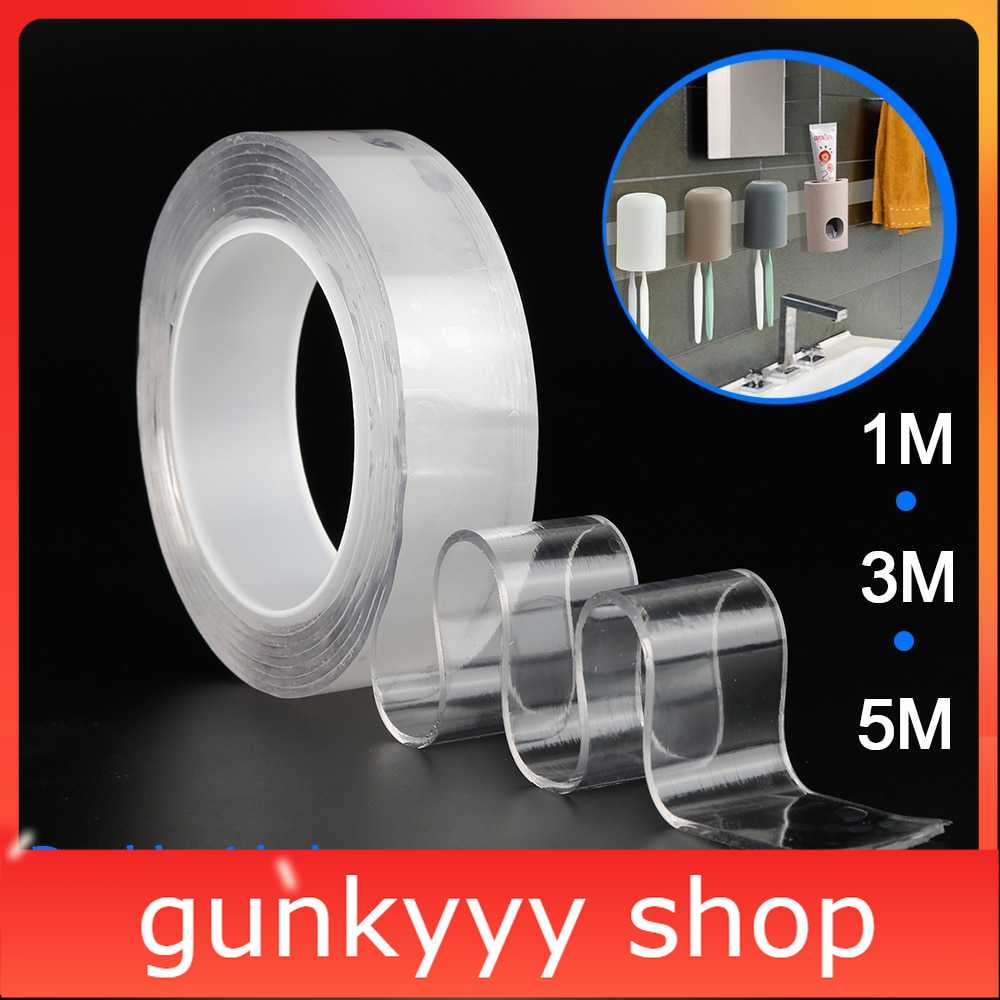 

SzGlue Double Tape Perekat No Trace Washable Sticker - J007