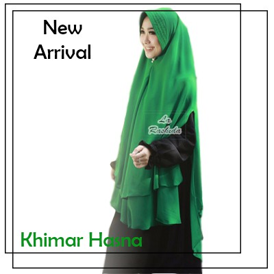 Jilbab Khimar Hasna Hijab Jumbo Ceruti