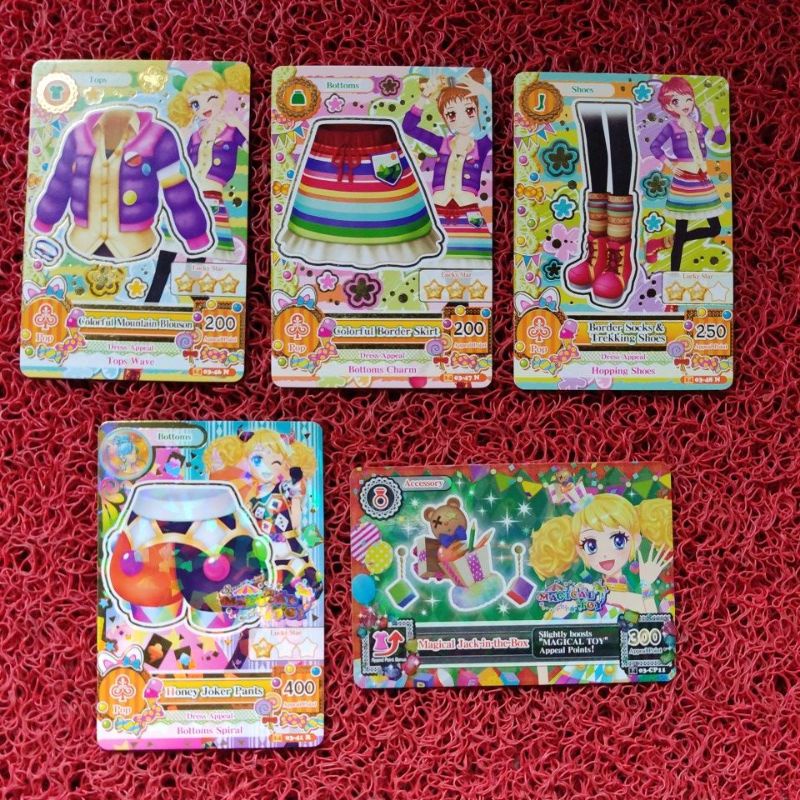 AIKATSU CARD 1 SET MAGICAL TOY
