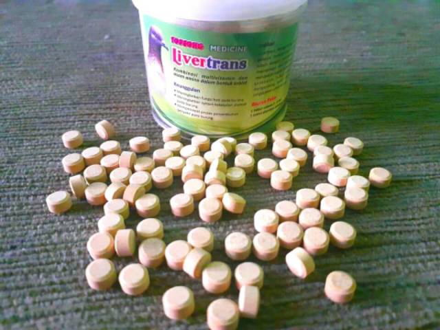 Livertrans Topsong /Livertran Multivitamin Merpati perbutir