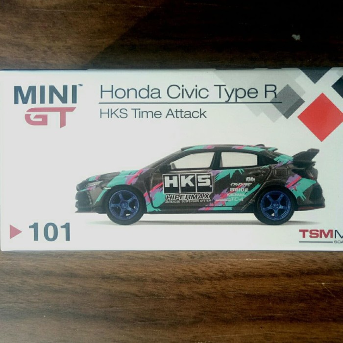 Mini GT Honda Civic Type R HKS Time Attack