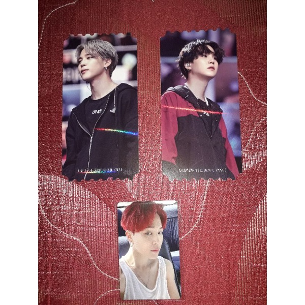 TICKET HOLO MOTS ONE DVD BTS+POB JIMIN BUTTER [BACA DESC]