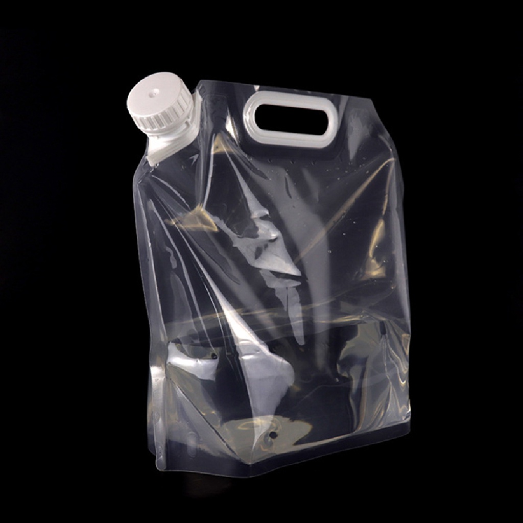 【TasteTasty】 10L Camping Water Bag Container Portable Foldable Outdoor Hiking Soft Flask .