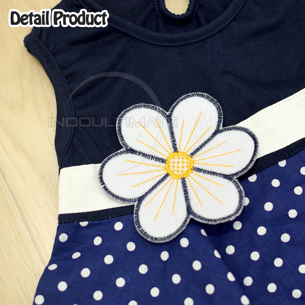 Baju Bayi Perempuan PLANET KIDZ Terusan Baju Bayi Lengan Kutung Baju Bayi Dress Bayi Perempuan Baju Anak TRS-032 Celana Anak Baju Terusan Anak Pakaian Anak Pakaian Bayi