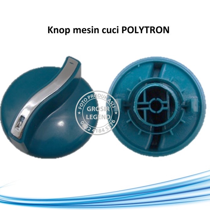Knop mesin cuci Polytron Hijau