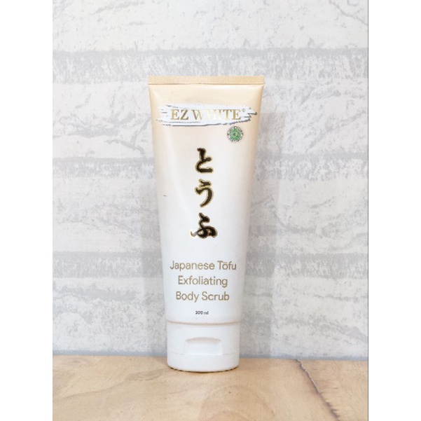 Ez White Japanese Tofu Exfoliating Body Scrub
